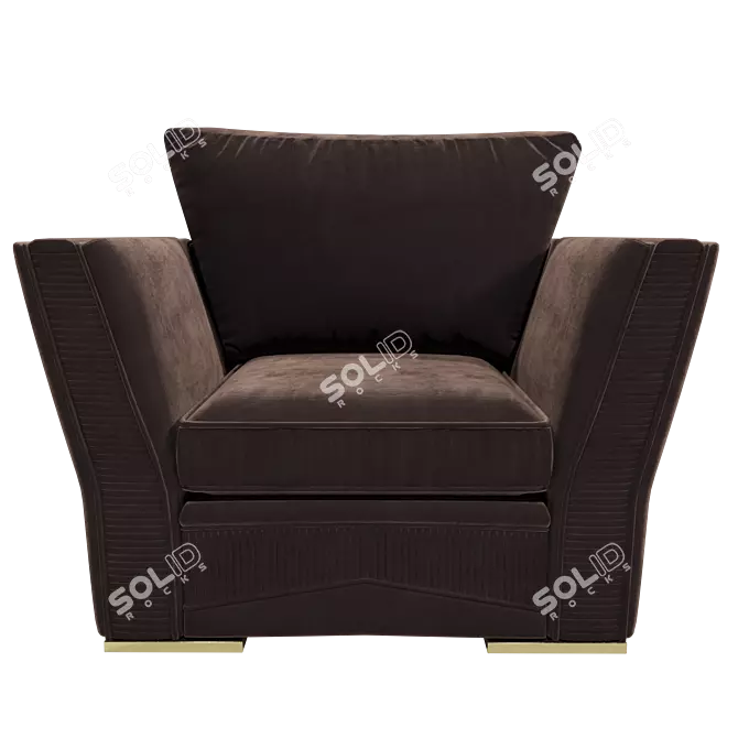 Sevensedie GARDA Armchair - ART. 9792P 3D model image 1