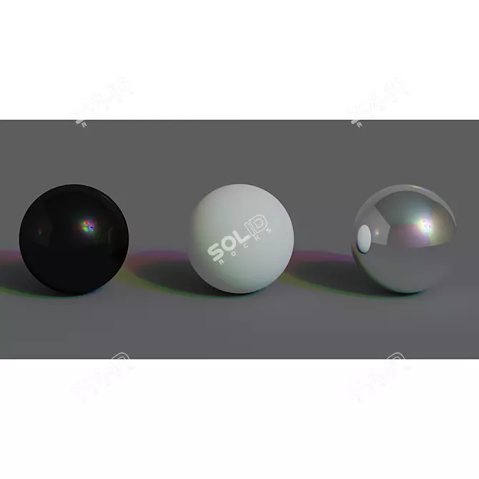 Light Cube Studio: RGB Tri-Sphere, Ultra-High Resolution 3D model image 3