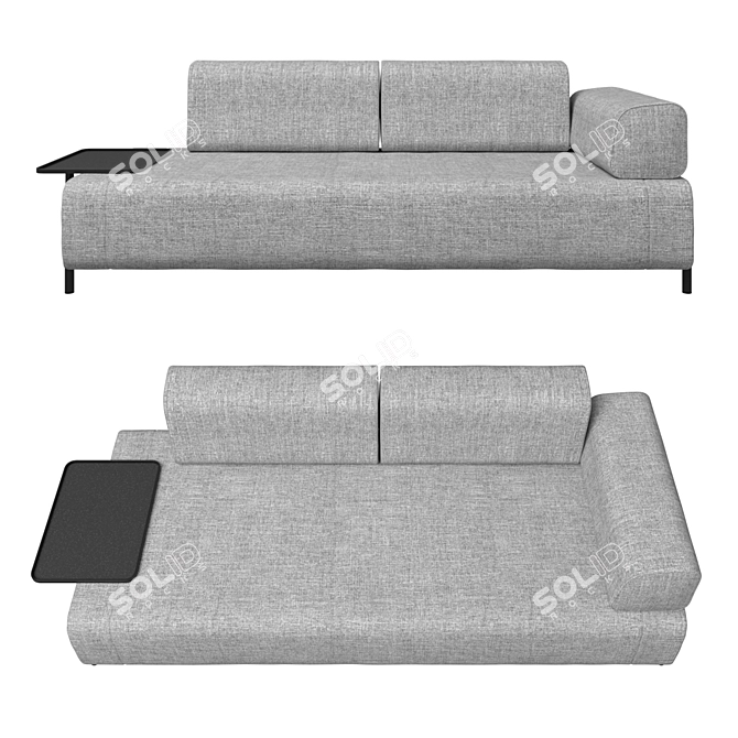 La Forma Sofa Compo: Transform Your Space 3D model image 4