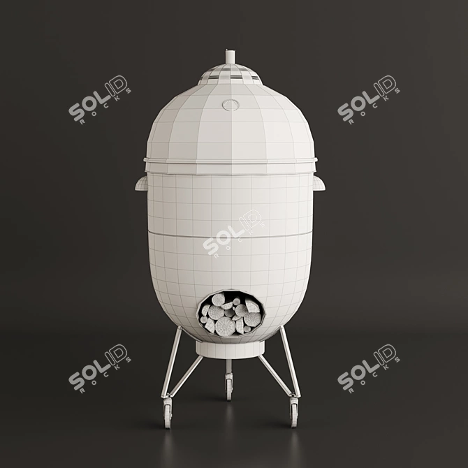 GrillMaster 04: Ultimate BBQ Experience 3D model image 2