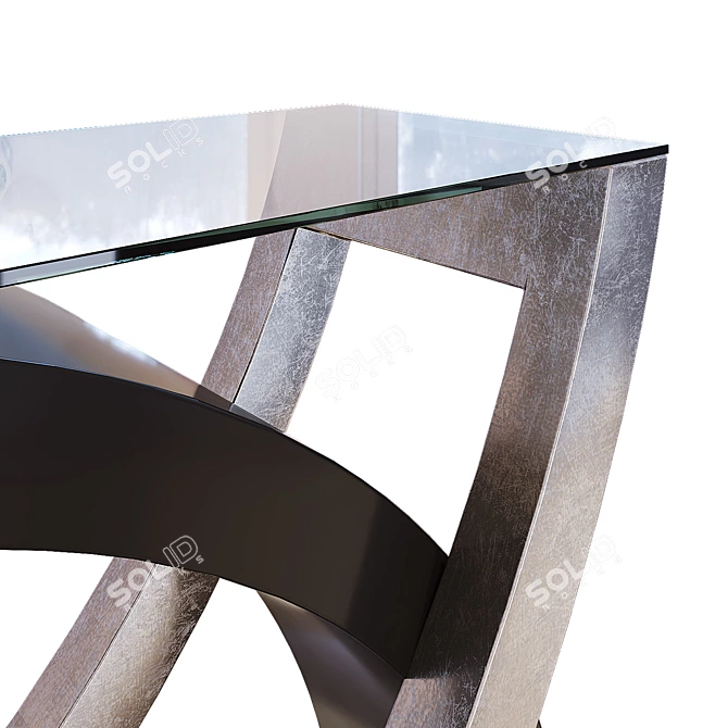 Garda Console Table: Elegant Design, Durable Materials 3D model image 2