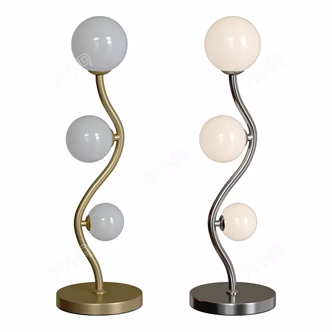 Modern Uva Table Lamps 3D model image 1