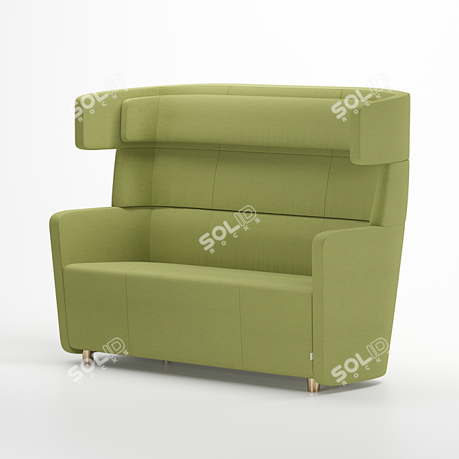 Elevate your space: Wing Sofa 3D model image 3