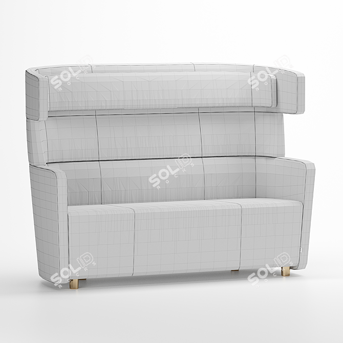 Elevate your space: Wing Sofa 3D model image 4