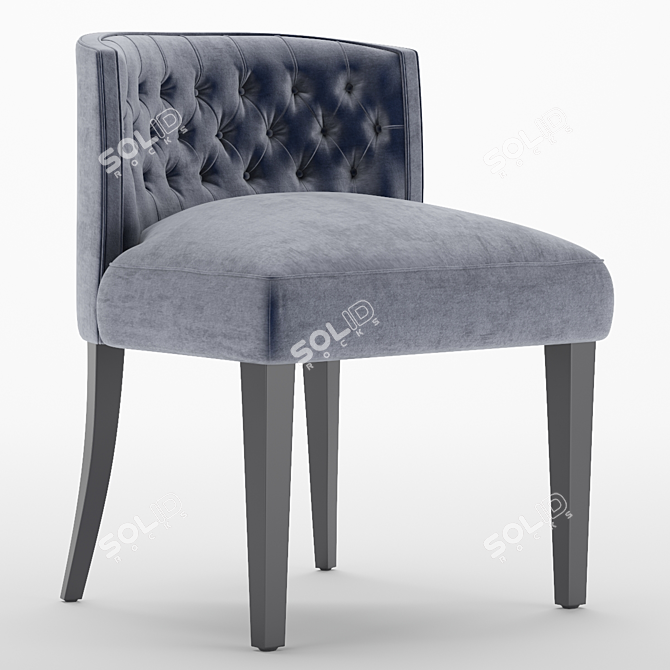 Elegant Dearborn Dining Chair: Stylish & Versatile 3D model image 1