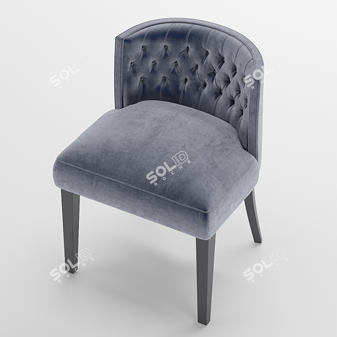 Elegant Dearborn Dining Chair: Stylish & Versatile 3D model image 3