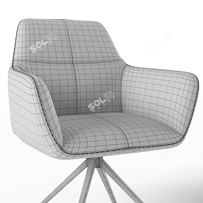 Modern Kingscross Chair: Stylish & Versatile 3D model image 4