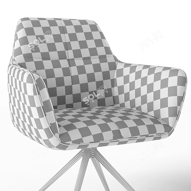 Modern Kingscross Chair: Stylish & Versatile 3D model image 5