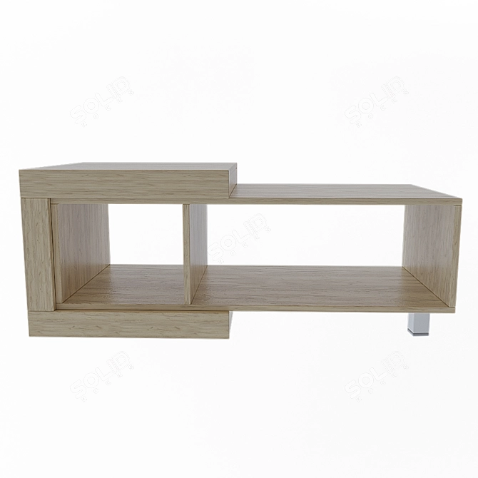 Genesis Coffee Table - Sleek and Stylish 3D model image 2