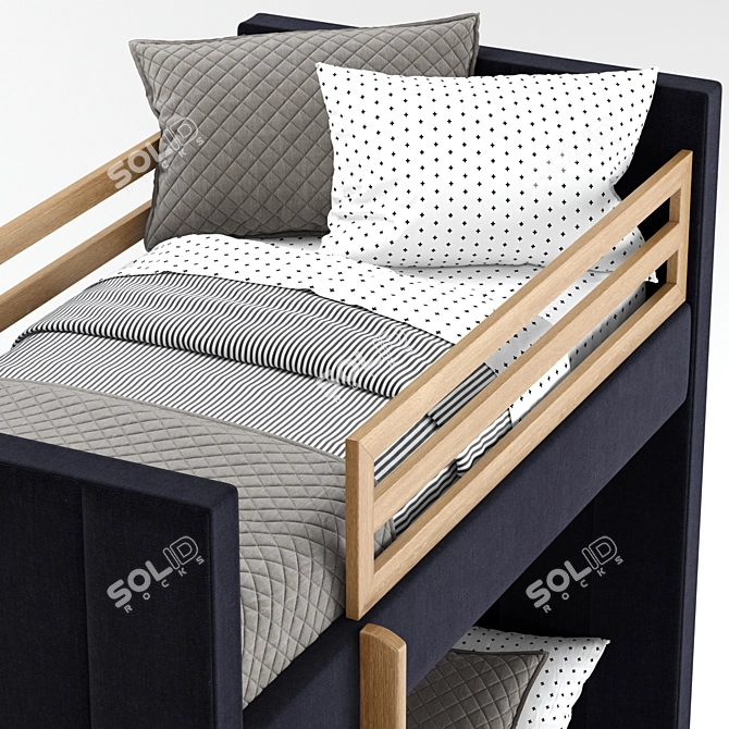 Carver Bunk Bed 3D model image 4