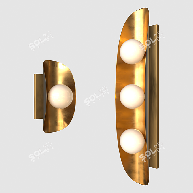 Corbett Lighting Hopper Pendant 3D model image 1