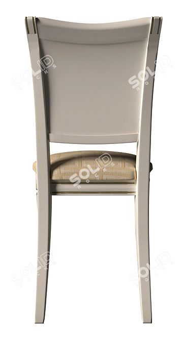 Title: Elegant Classic Chair 3D model image 5