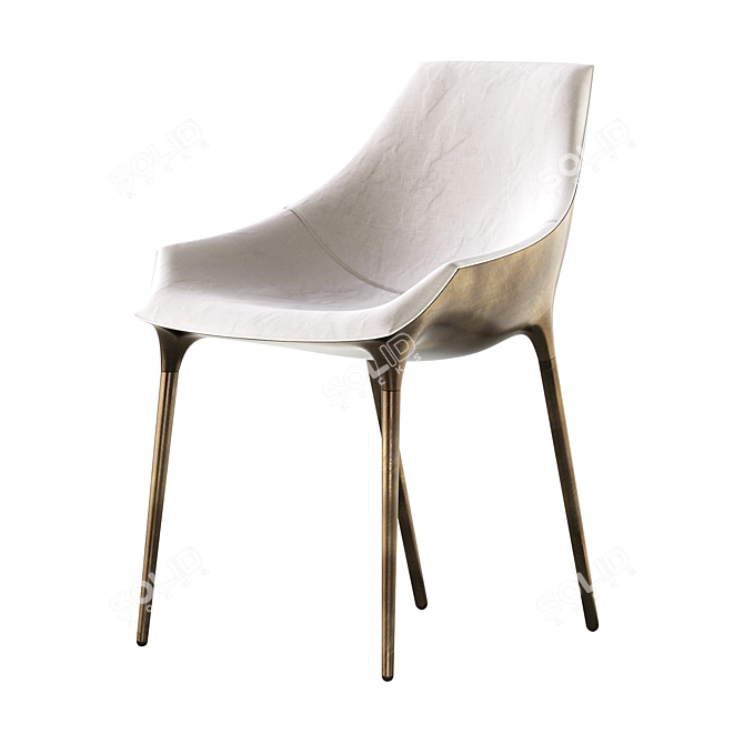 Reflex Angelo Milady Chair 3D model image 2