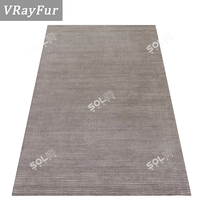 Luxury Rug Set | High-Quality Textures 3D model image 2