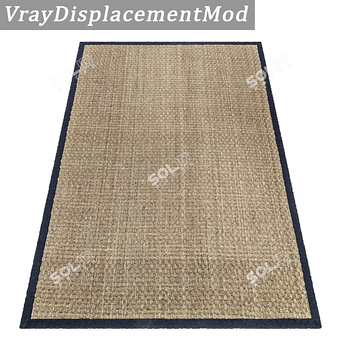 Luxury Rug Set | High-Quality Textures 3D model image 3