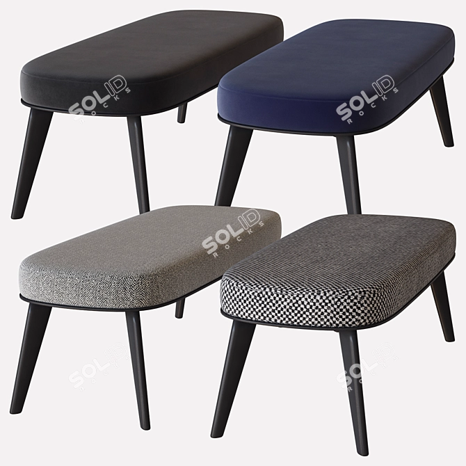 Poliform Jane Bench: Sleek 3D Model 3D model image 1