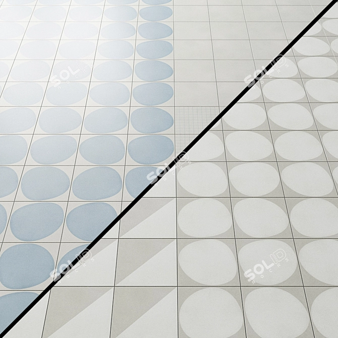 Title: Futuristic Tiles by 41ZERO42 FUTURA 3D model image 2