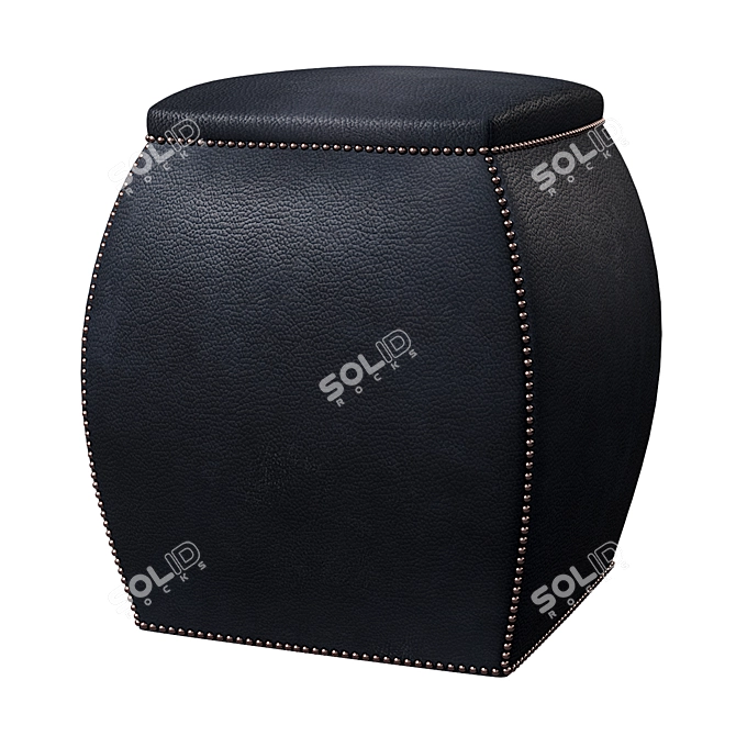 2-in-1 Ottoman: Delta Bernhardt & Zoe Vanguard 3D model image 3