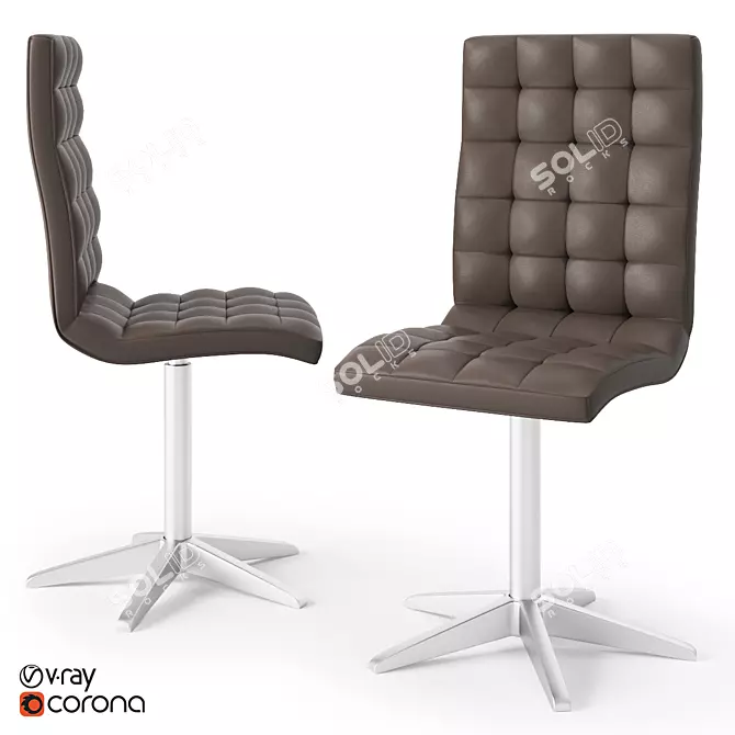 ErgoPlus Office Chair 3D model image 1