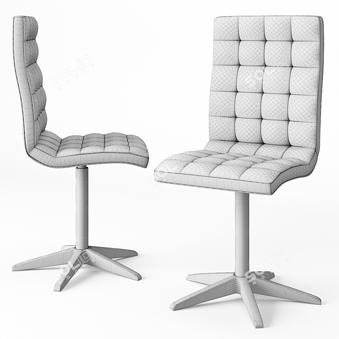 ErgoPlus Office Chair 3D model image 3