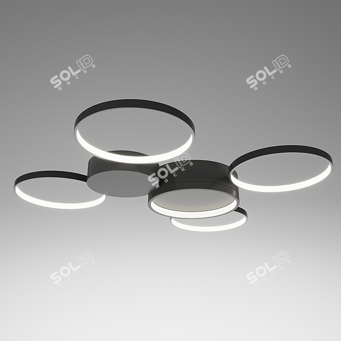 Twine Ceiling Lamp 3D model image 4