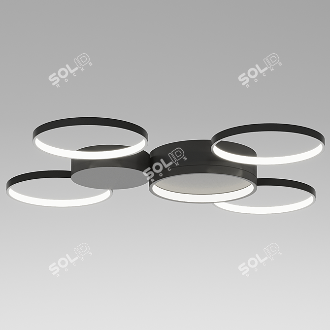 Twine Ceiling Lamp 3D model image 5