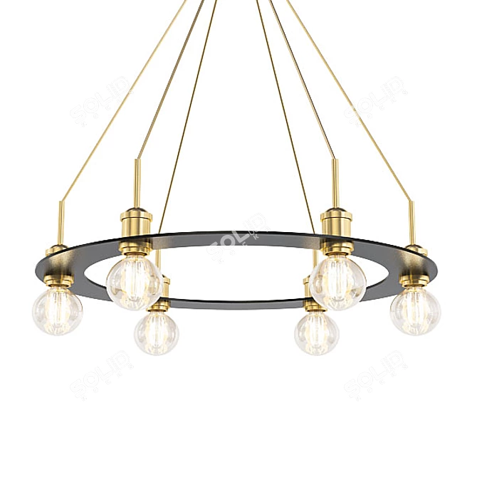 Title: Modern Hanging Lights Collection 3D model image 3