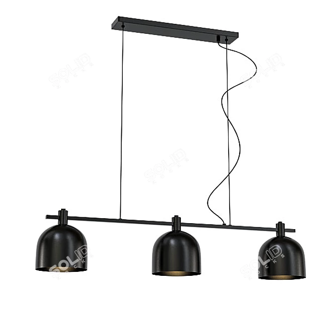 Title: Modern Hanging Lights Collection 3D model image 4