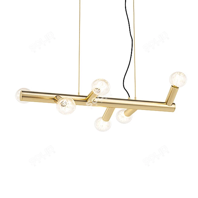 Modern Chandelier Collection 3D model image 3