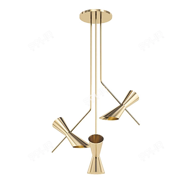 Modern Chandelier Collection 3D model image 5