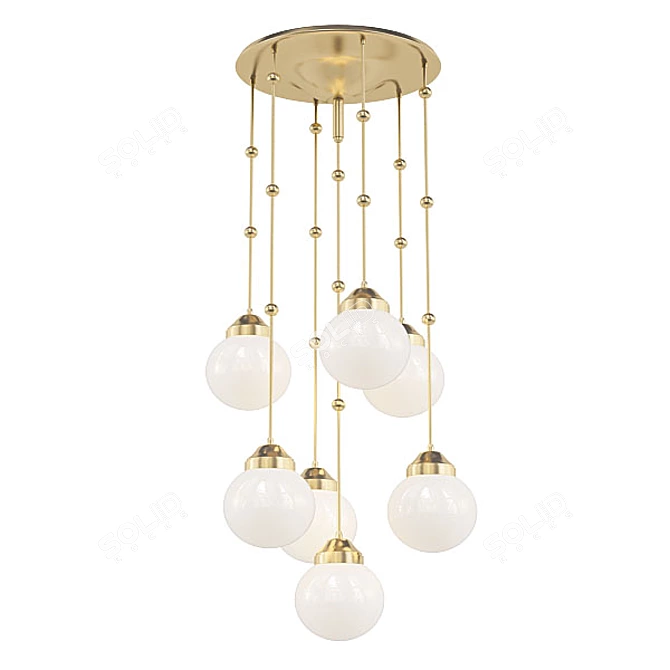 Modern Chandelier Collection 3D model image 2