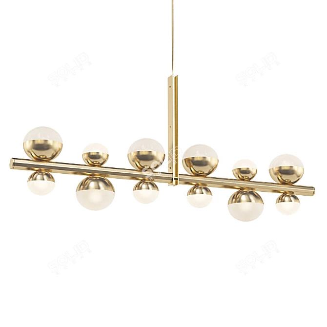 Modern Chandelier Collection 3D model image 3