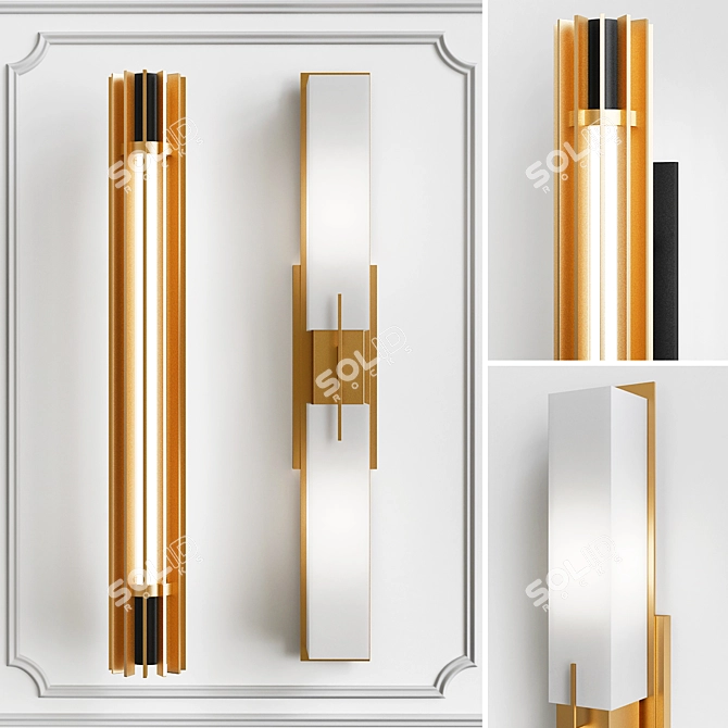 Modern Wall Sconce Collections 3D model image 1