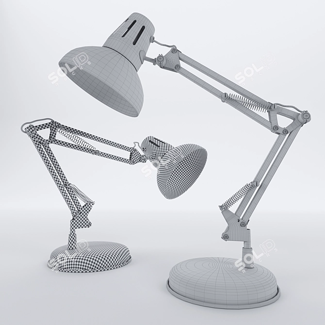 Eurosvet Worker Table Lamp 3D model image 3