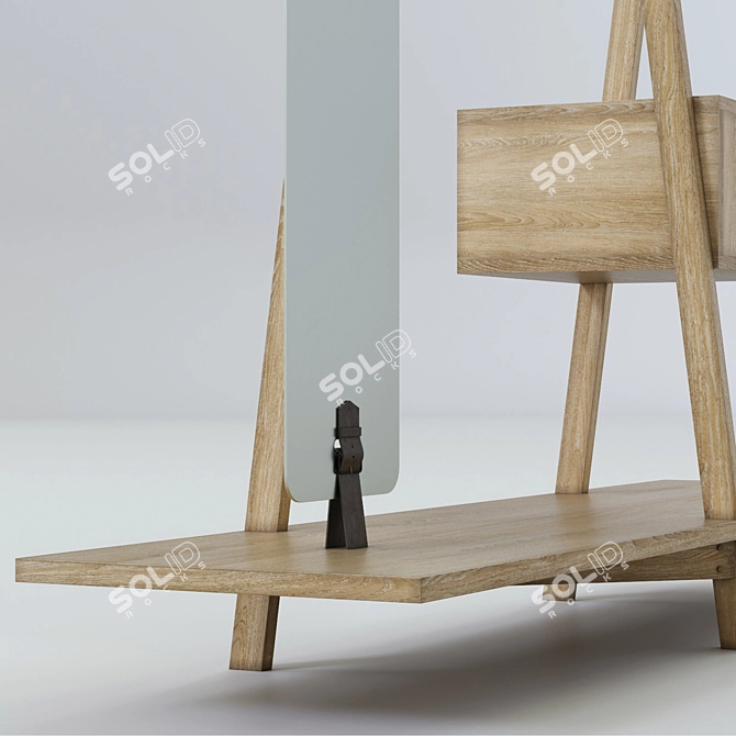 Curiousgrace NOFU 654 Clothes Rack 3D model image 3