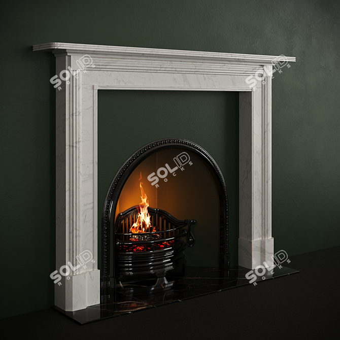 Chesneys Albany Regency Fireplace 3D model image 1