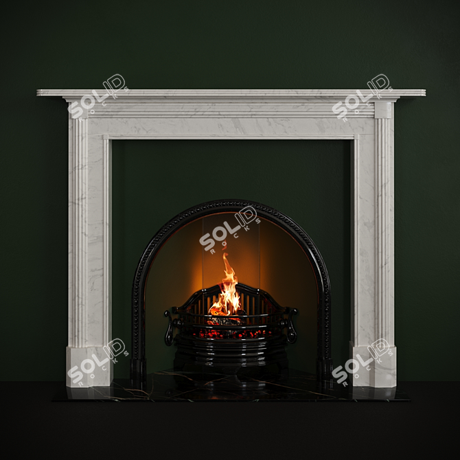 Chesneys Albany Regency Fireplace 3D model image 2