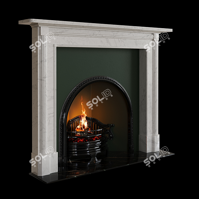 Chesneys Albany Regency Fireplace 3D model image 6