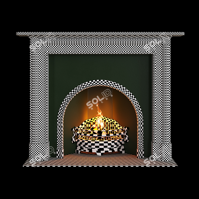 Chesneys Albany Regency Fireplace 3D model image 10