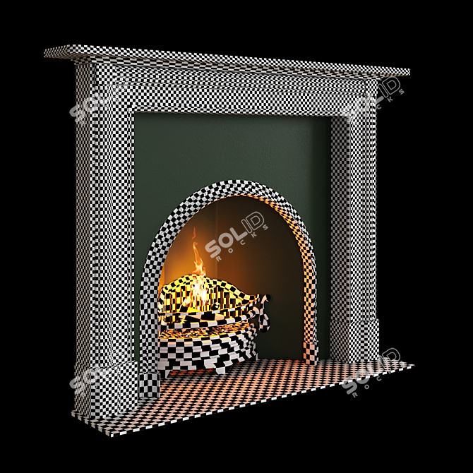 Chesneys Albany Regency Fireplace 3D model image 11