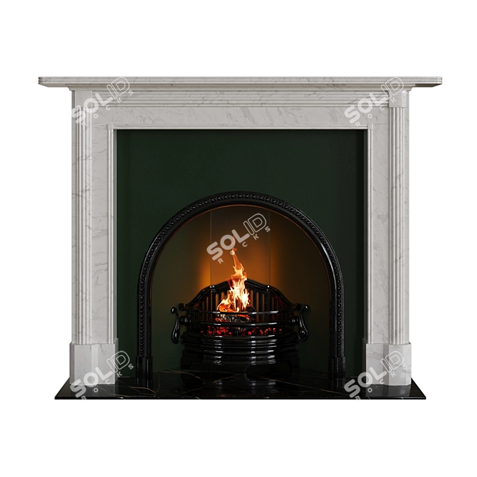 Chesneys Albany Regency Fireplace 3D model image 16