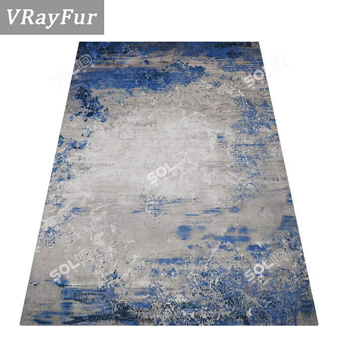 Premium Carpet Set: High-Quality Textures, Multiple Variants 3D model image 2