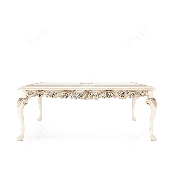 Handcrafted Coffee Table - Nicole Romano Home 3D model image 3