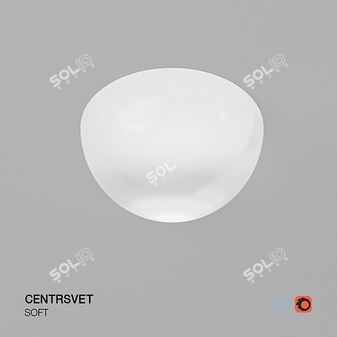 Title: Waterdrop IP54 Pendant Light 3D model image 1