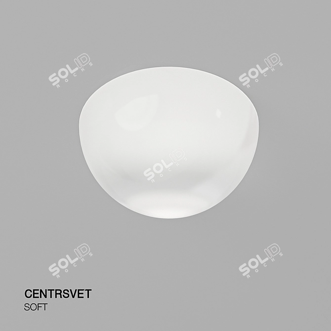 Title: Waterdrop IP54 Pendant Light 3D model image 2