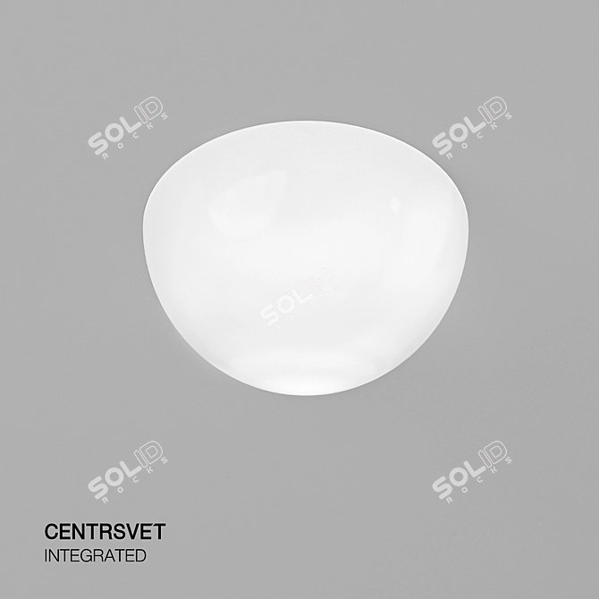 Title: Waterdrop IP54 Pendant Light 3D model image 3