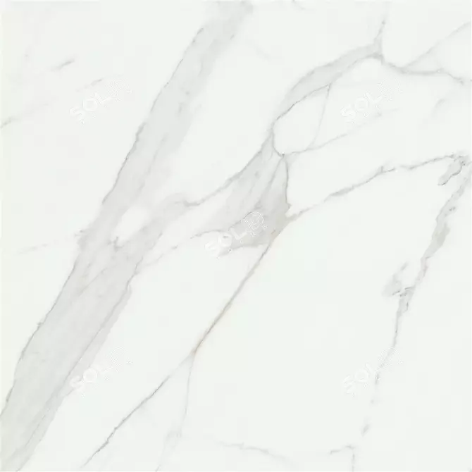AFYON WHITE Wall Tiles: Multi-Texture, High Definition, Corona Material 3D model image 4
