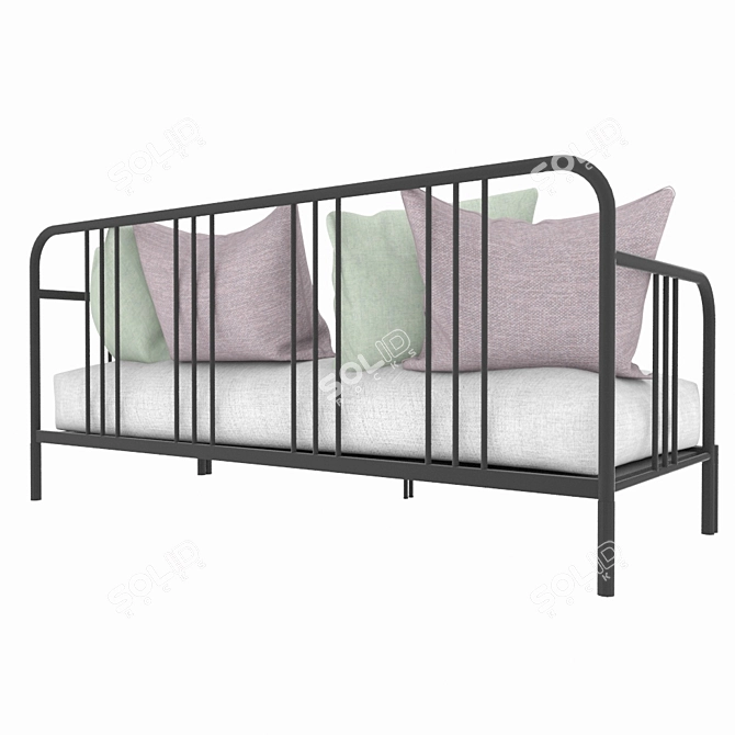 IKEA Fyresdal Bed - Space-saving Sofa Bed 3D model image 2