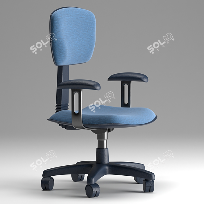 ErgoFlex Office Chair 3D model image 2