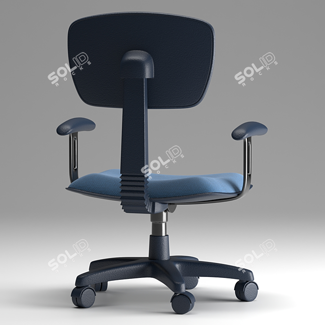 ErgoFlex Office Chair 3D model image 3